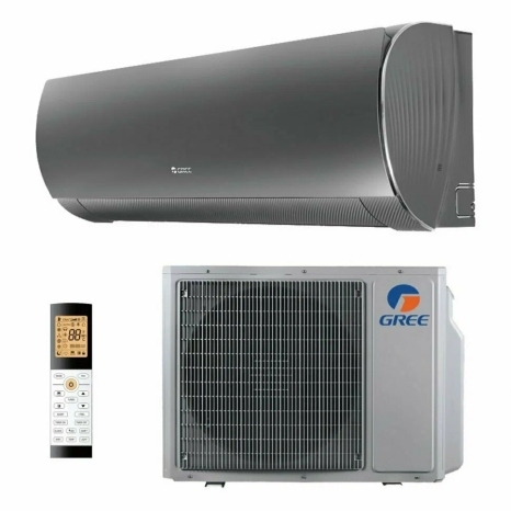 Кондиционер Lyra Inverter R32 black GWH18ACD-K6DNA1I(LCLH)